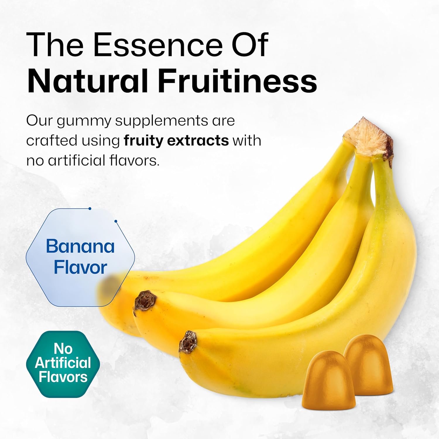 1000mg Lions Mane Gummies for Adults - 60 Vegan Chews - Brain Supplement - Gelatine-Free