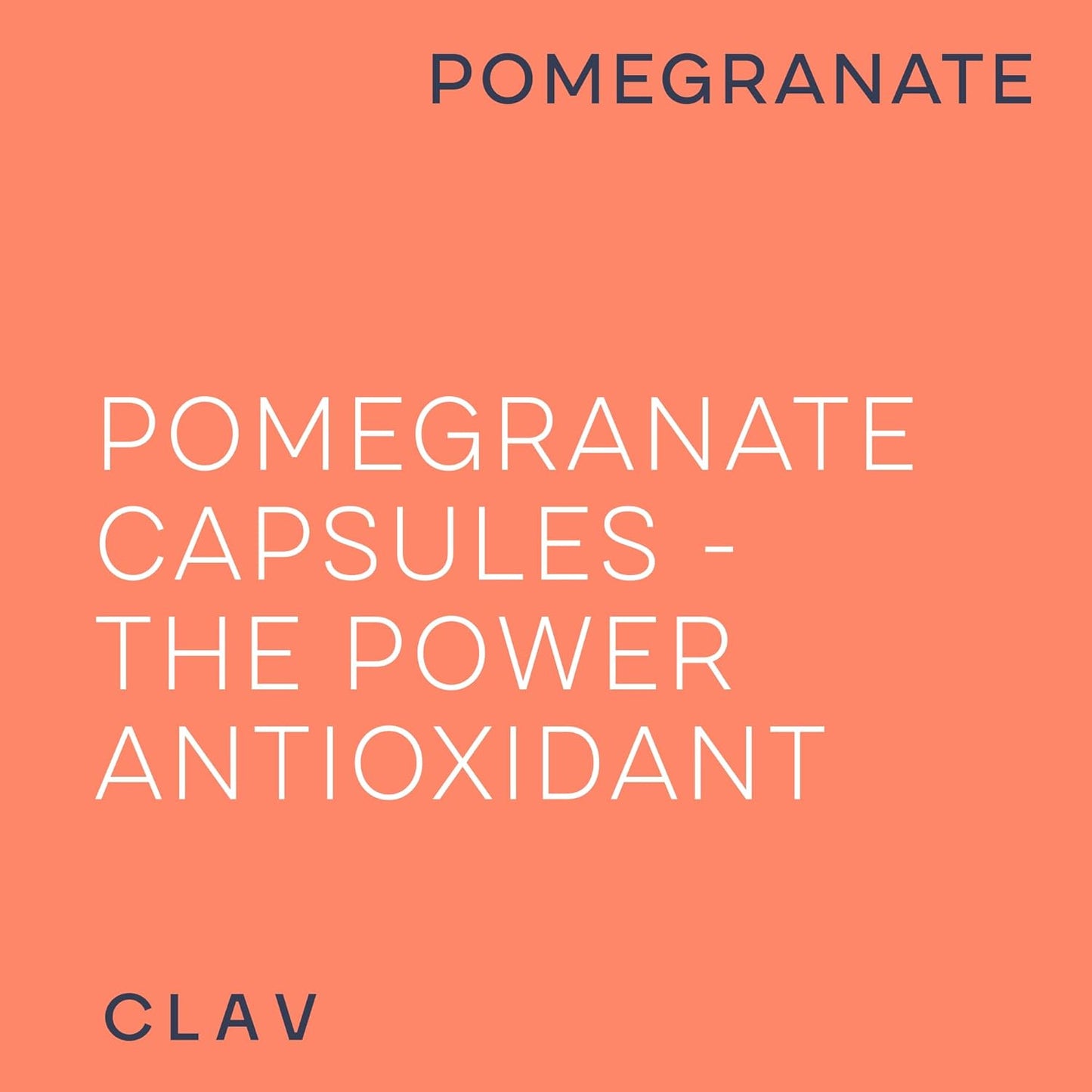 1000mg Vegan Pomegranate Extract Supplement with 40% Ellagic Acid for Heart & Joint Support - 60 Capsules from Germany