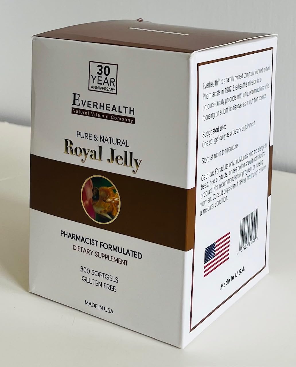 1000mg Vital Royal Jelly Capsules - Premium Diet Supplement - Pure Authentic Quality - 300 Capsules