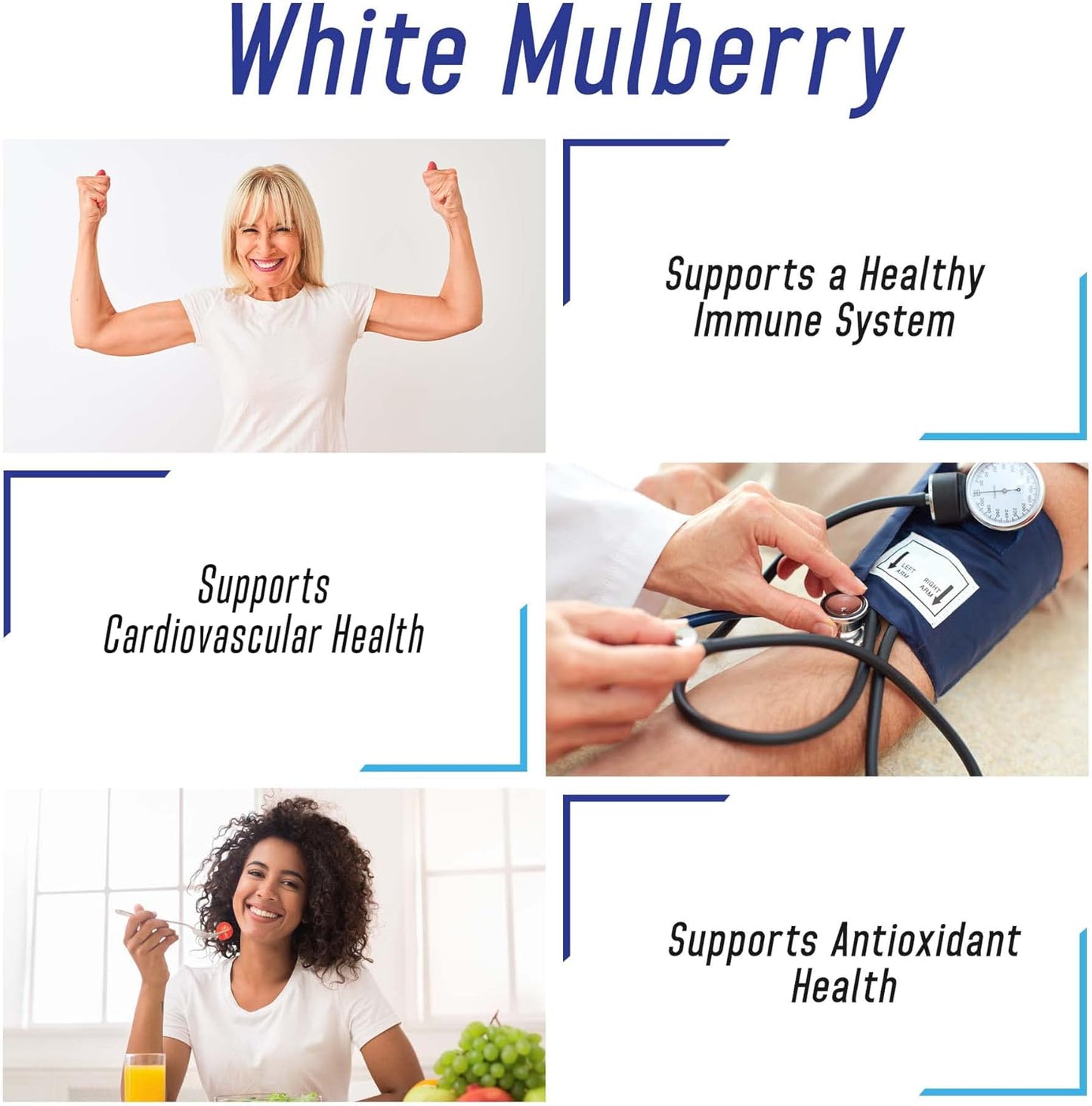 1000mg White Mulberry Leaf Extract Capsules - 200 Vegan Capsules by We Like Vitamins