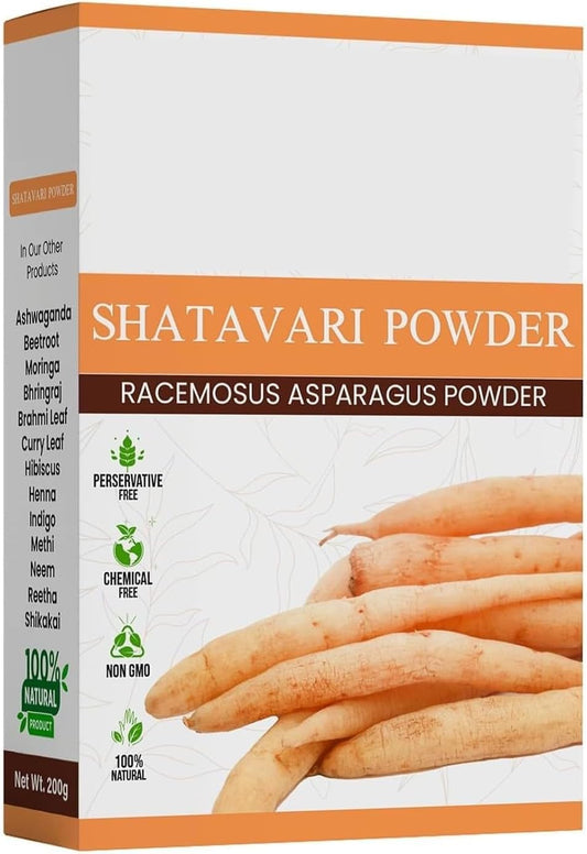 100g DURJA Shatavari Powder - Ayurvedic Hormone Balance & Digestive Support for Women - Herbal Supplement