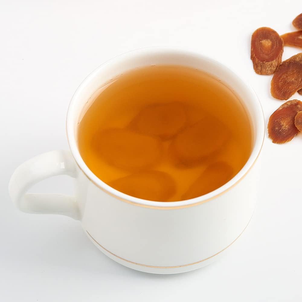 100g Korean Red Ginseng Slices - Premium Dried Panax Ginseng Roots