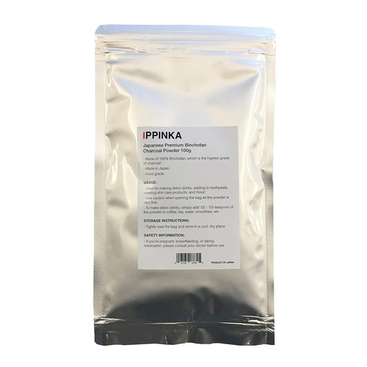 100g of Premium Japanese Binchotan Charcoal Powder - IPPINKA