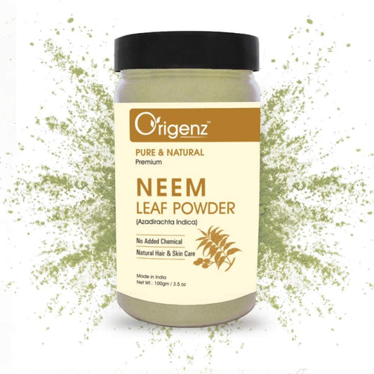 100gm Neem Leaf Powder Face Pack - Soft & Glowing Skin, Controls Acne, Pimples, Scars, Blackheads, Dandruff