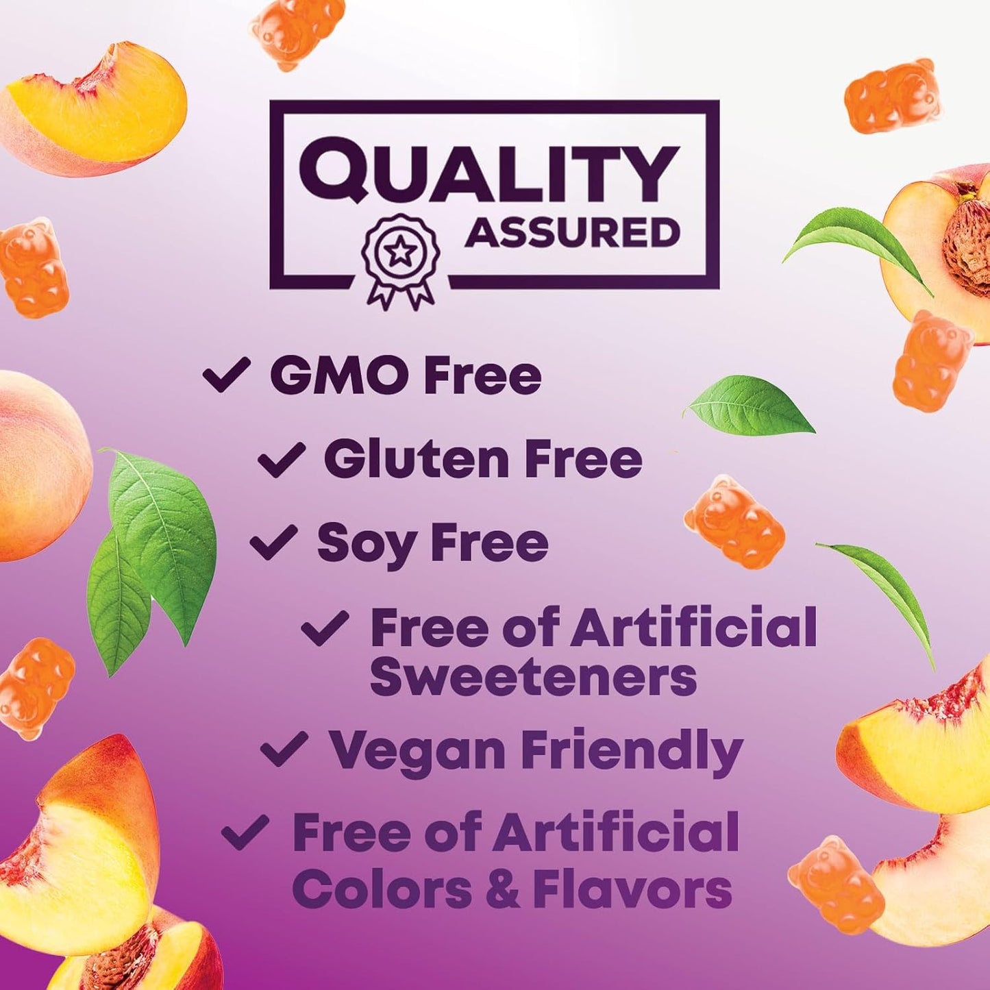 100mg CoQ10 Gummies for Heart Health & Energy, High Absorption Coenzyme Q10 Vitamins - 60 Count Non-GMO Dietary Supplement