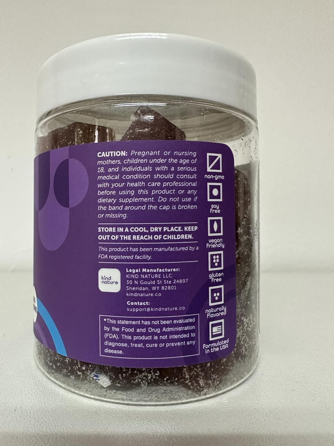 100mg DIM Gummies by Kind Nature - Natural DIM Supplement for Hormone Balance