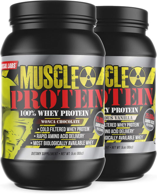 10lb Colossal Labs GL Monster Muscle Protein Powder in Chocolate Flavor - High-Quality Protein Supplement