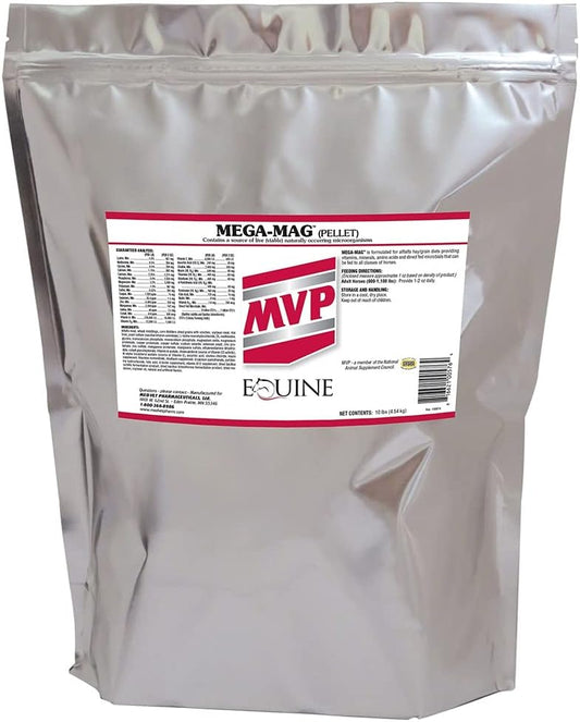 10lb Med-Vet Pharmaceuticals Mega-Mag: Balanced Multi Vitamin/Mineral Supplement for Alfalfa Hay Diets