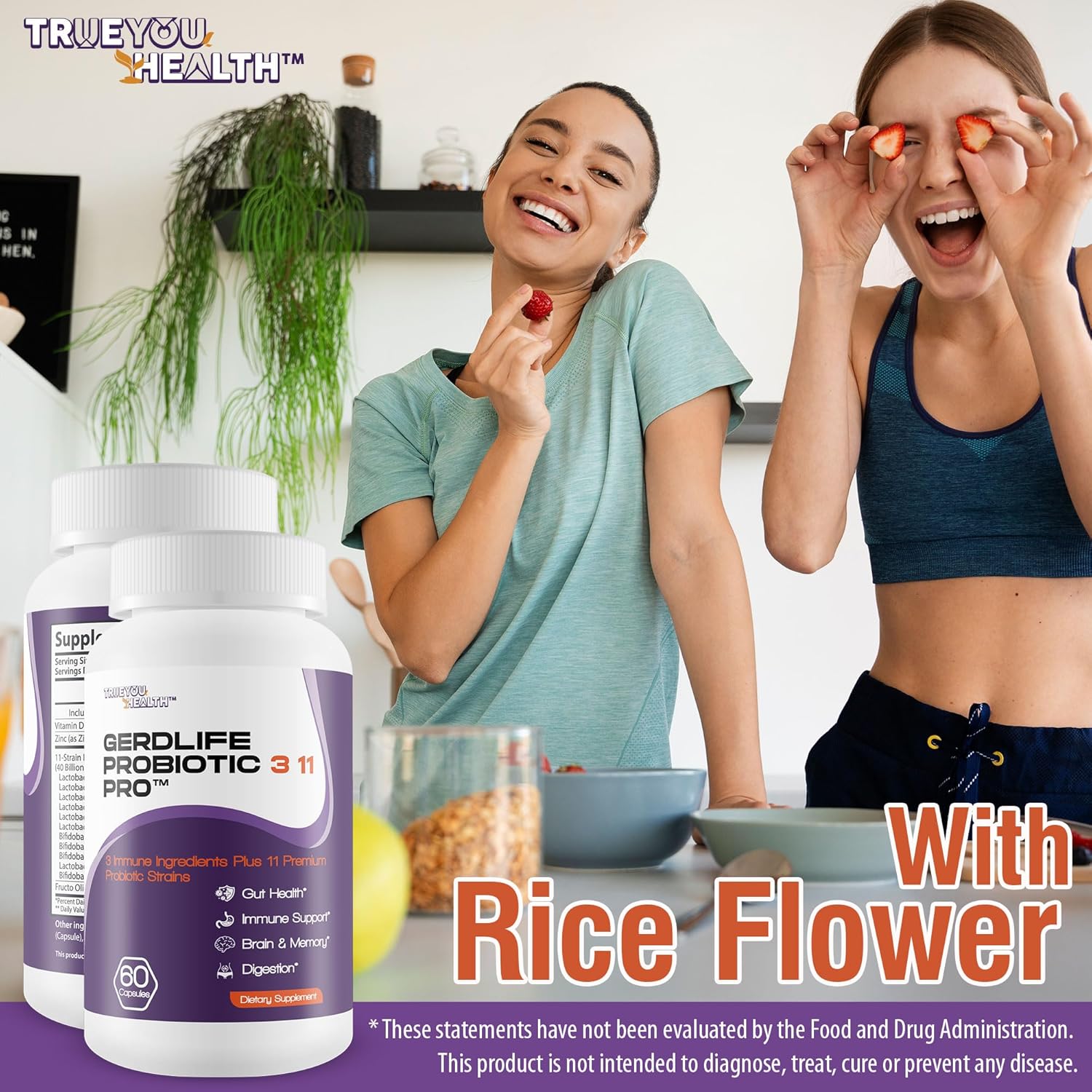 11 Premium Probiotic Strains for Acid Reflux Relief - Gut Health Support for Natural GERD Relief - Probiotic Supplement for Heartburn