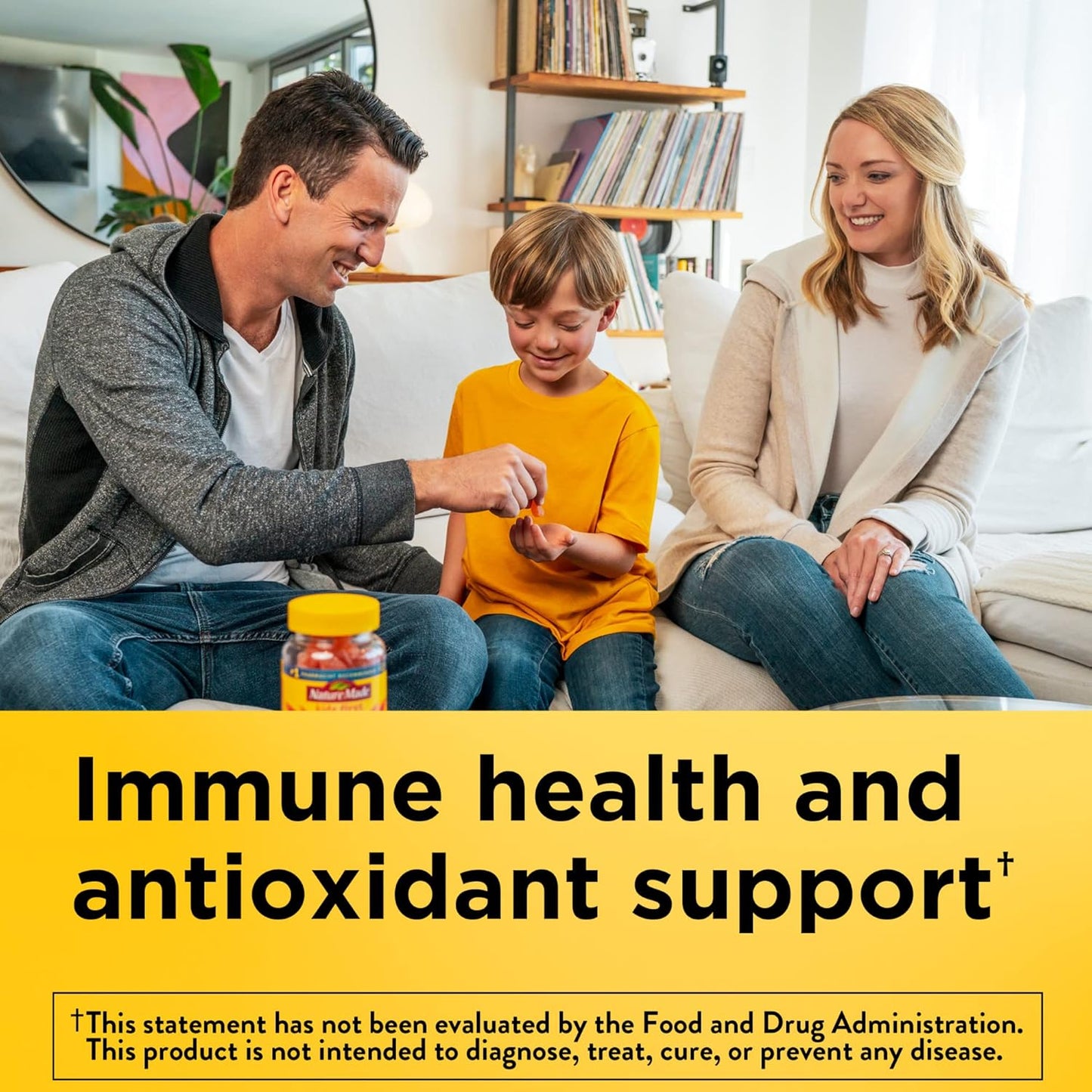 110 Nature Made Kids First Vitamin C Gummies for Immune Support, 110 Day Supply