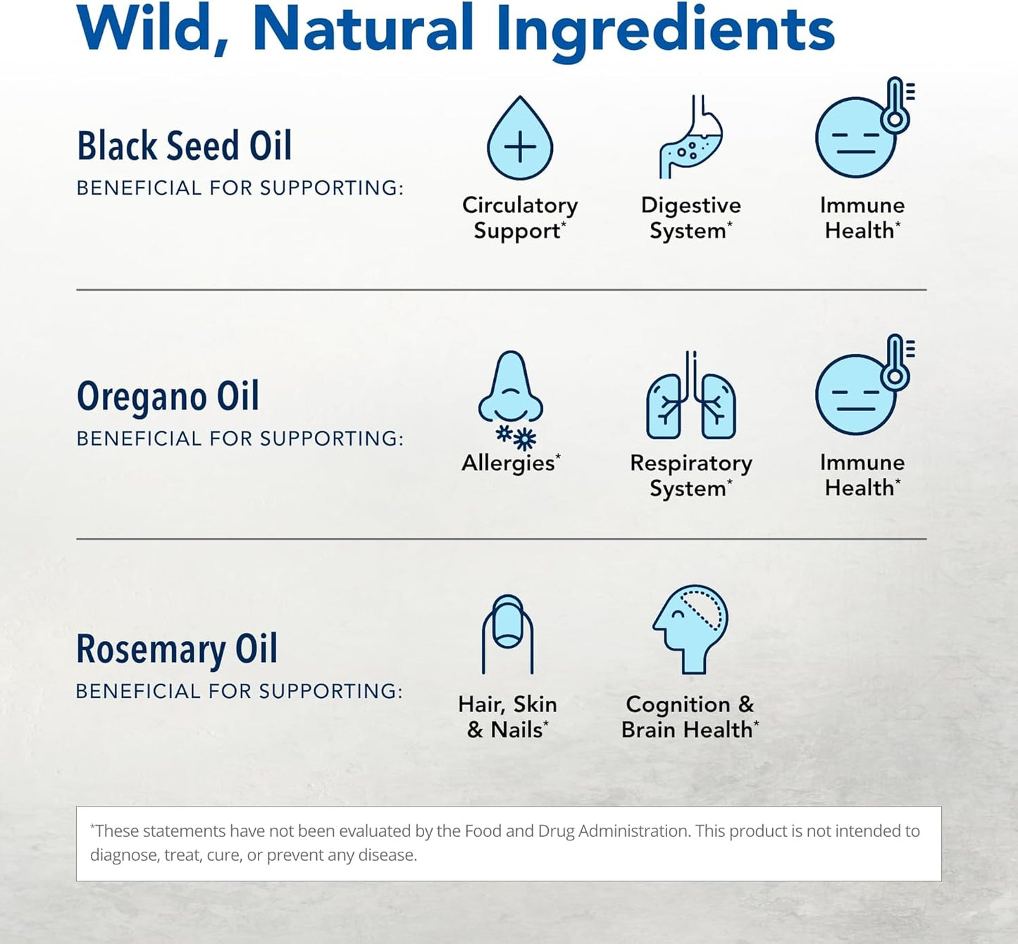 12 fl oz Black Seed Oil with Oreganol P73 & Rosemary Oil for Digestive & Immune Support - Non-GMO - 72 Servings