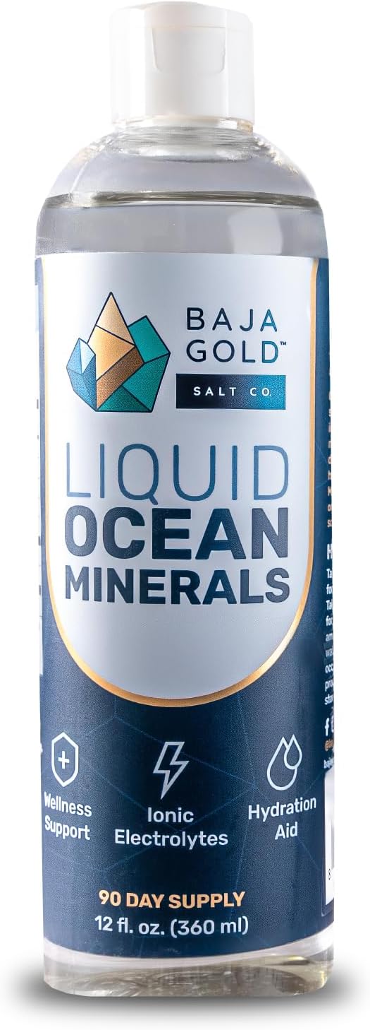 12 Fl. Oz. Refill of Baja Gold Liquid Ocean Minerals