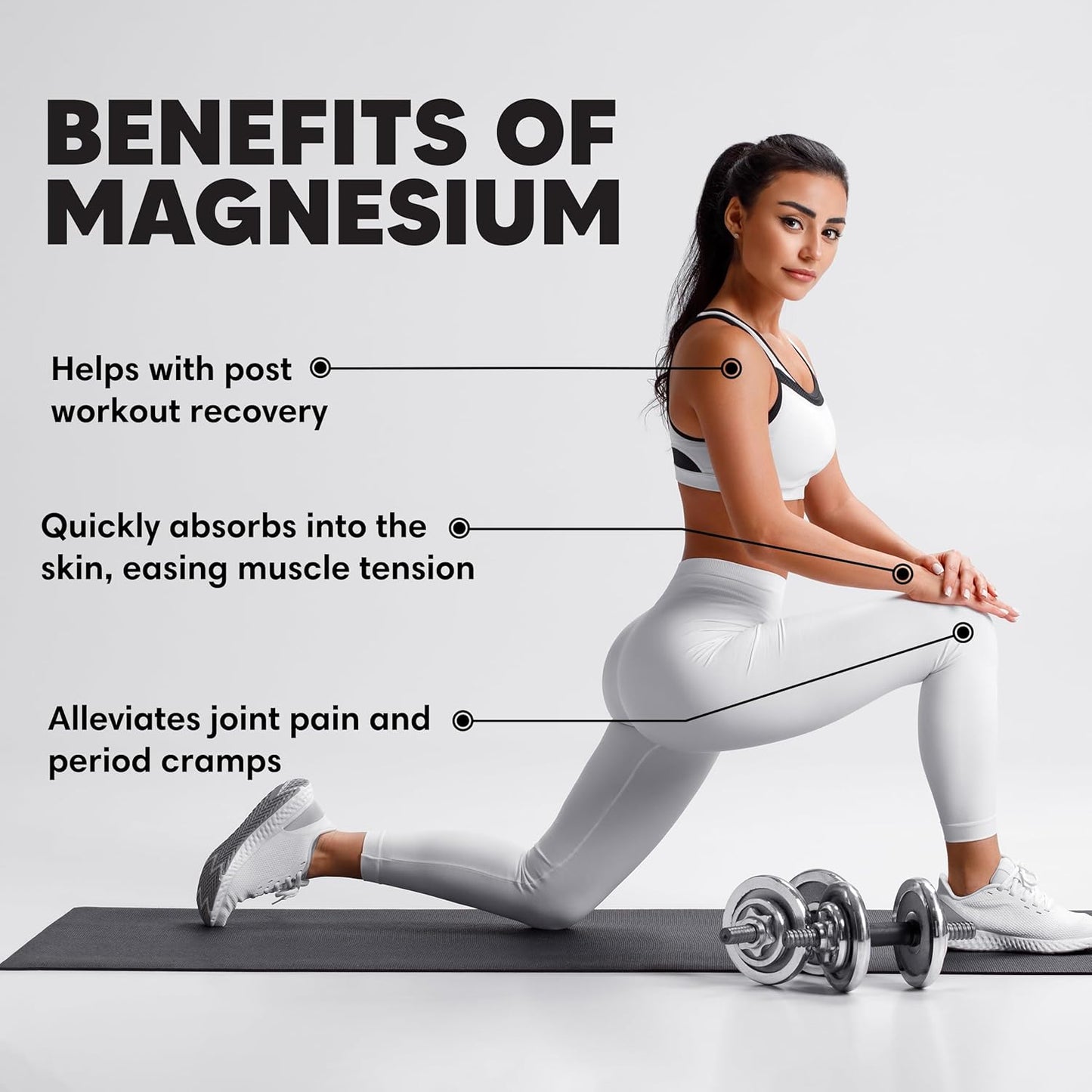 12 fl oz Zen Routine Pure Magnesium Oil Spray for Fast Absorption, 100% Organic, Promotes Relaxation and Calm Sleep - Made in USA