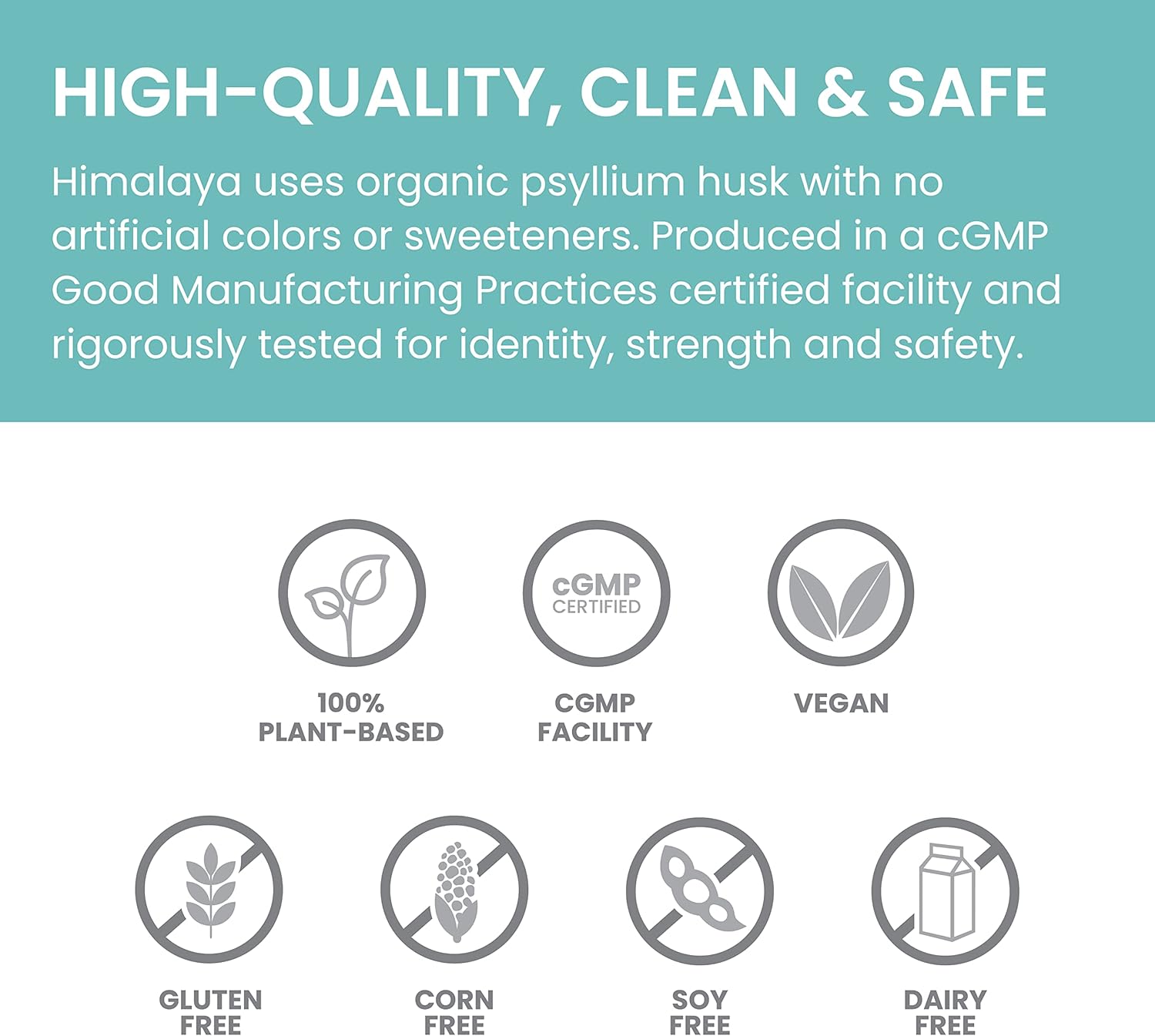 12 oz Himalaya Orange Psyllium Husk Powder for Digestive Support - Vegan, Gluten Free, Sugar Free, Easy-to-Mix Fiber Supplement