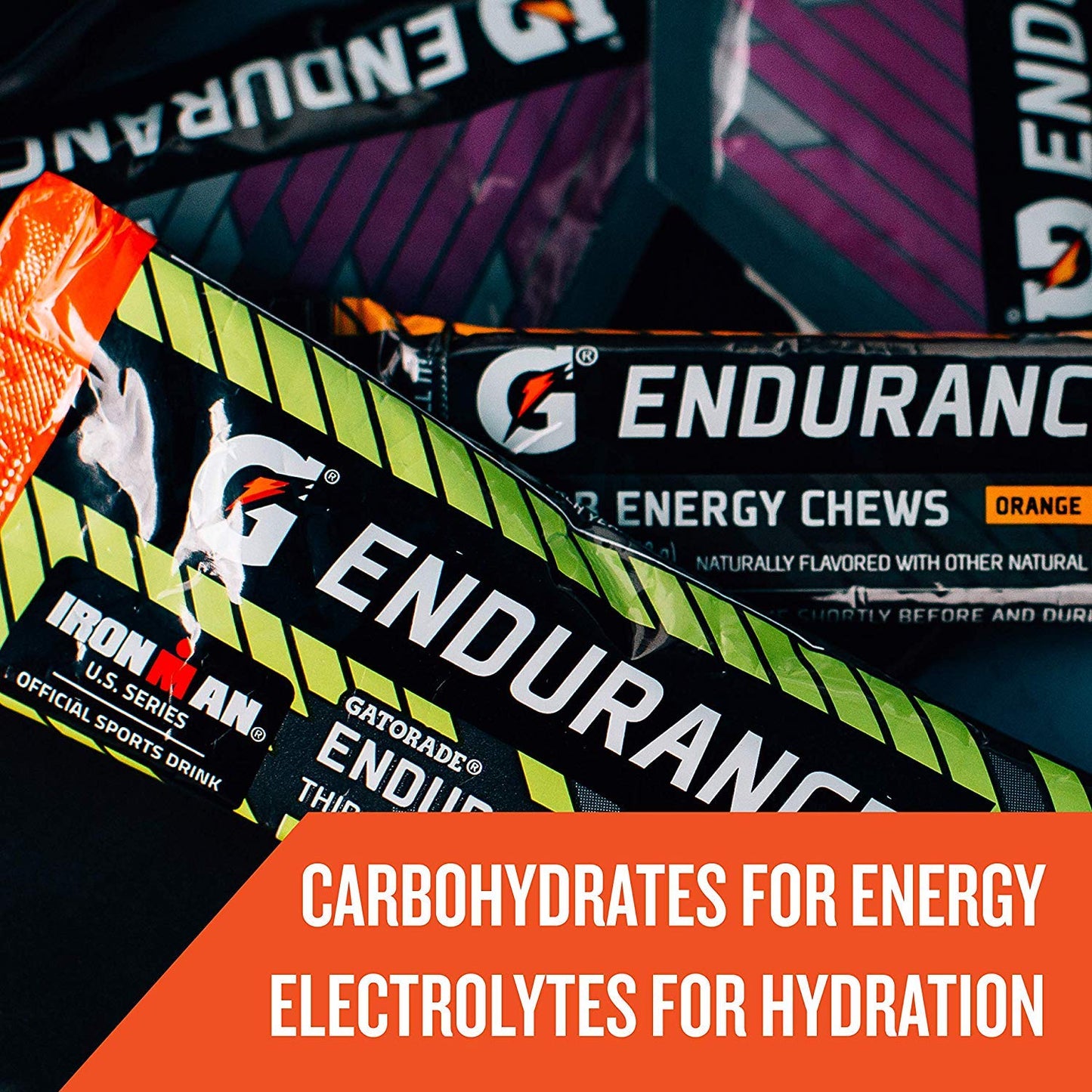 12-Pack Gatorade Endurance Powder, Watermelon Flavor with Electrolytes - 1.72 Ounce