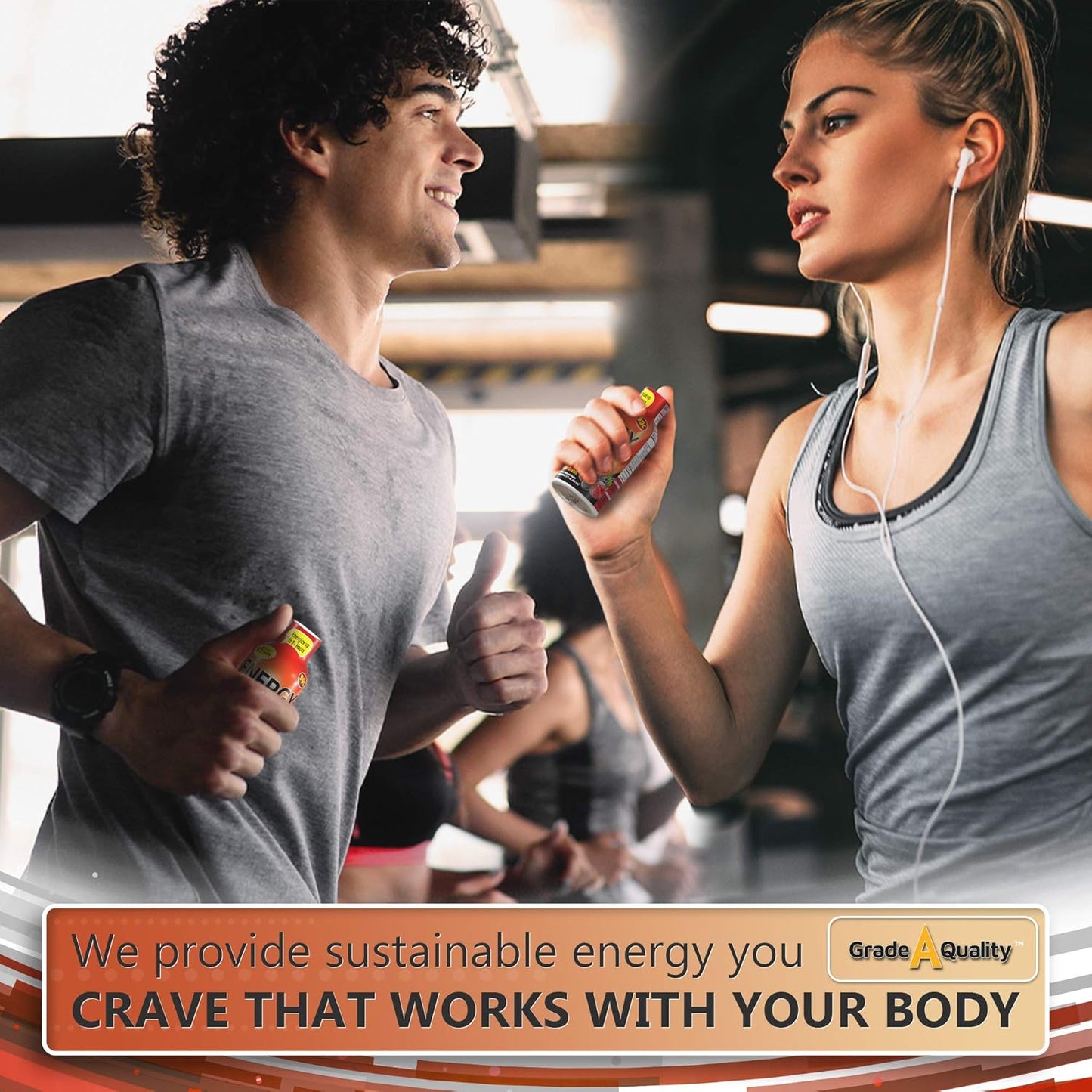 12-Pack Grade A Fruit Punch Shots with Up to 7+ Hours of Energy