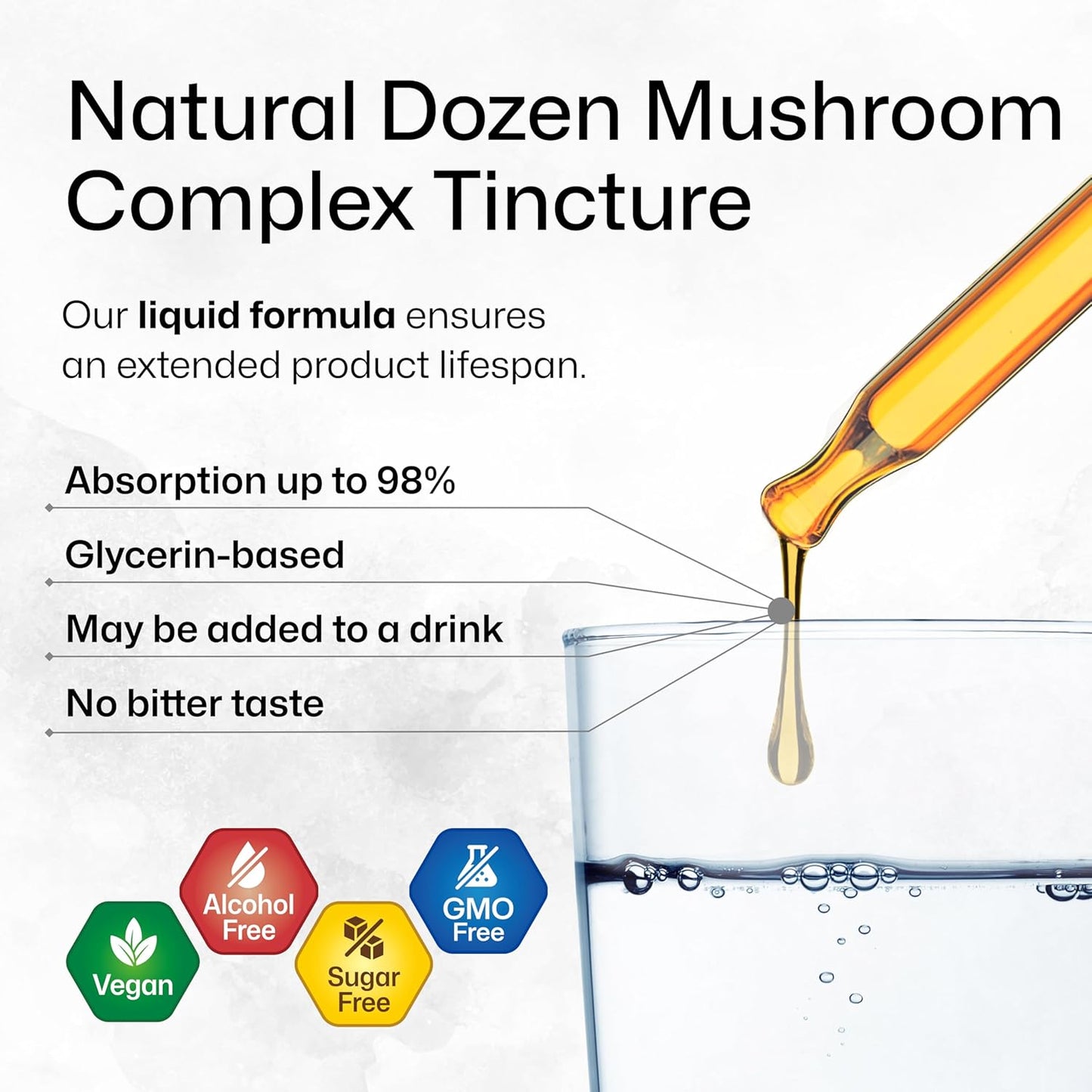 12-Pack Mushroom and Sea Moss Tincture Bundle - 4 Fl. Oz. Each