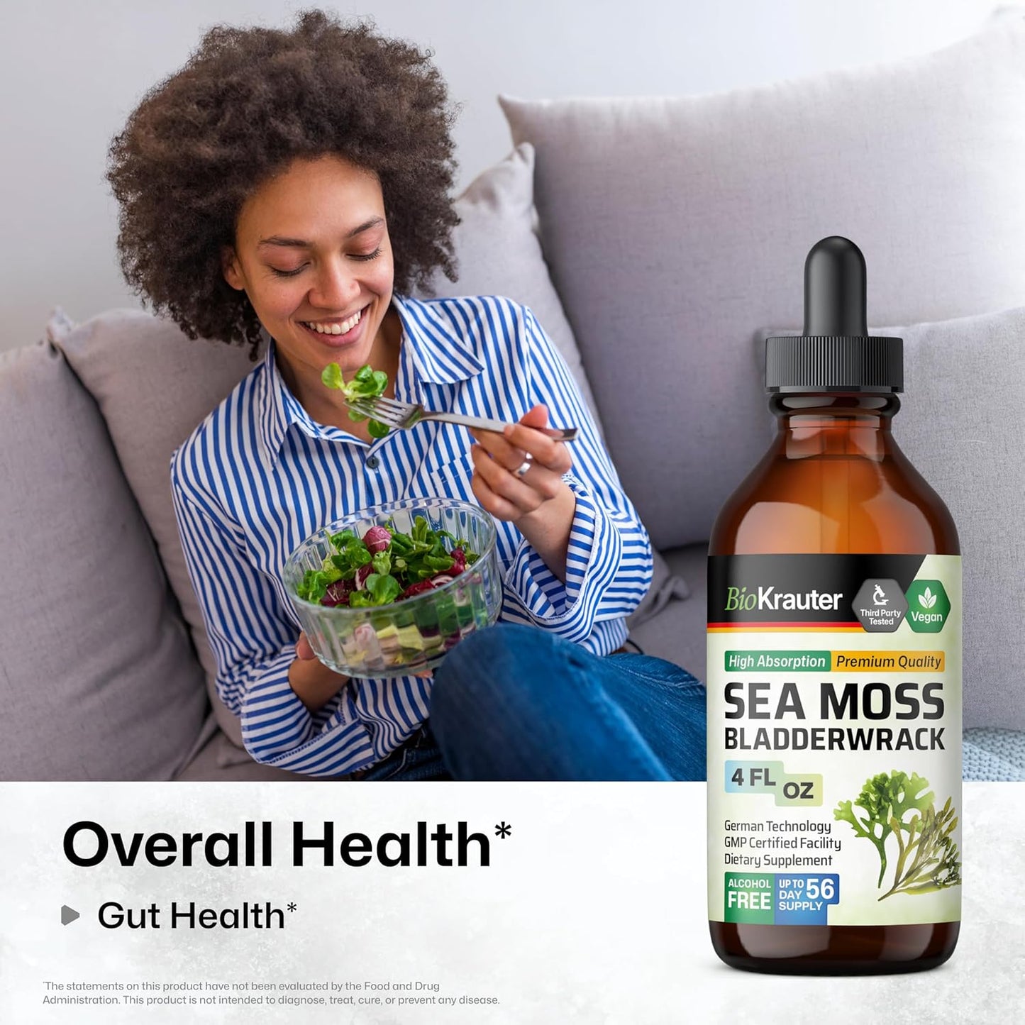 12-Pack Mushroom and Sea Moss Tincture Bundle - 4 Fl. Oz. Each
