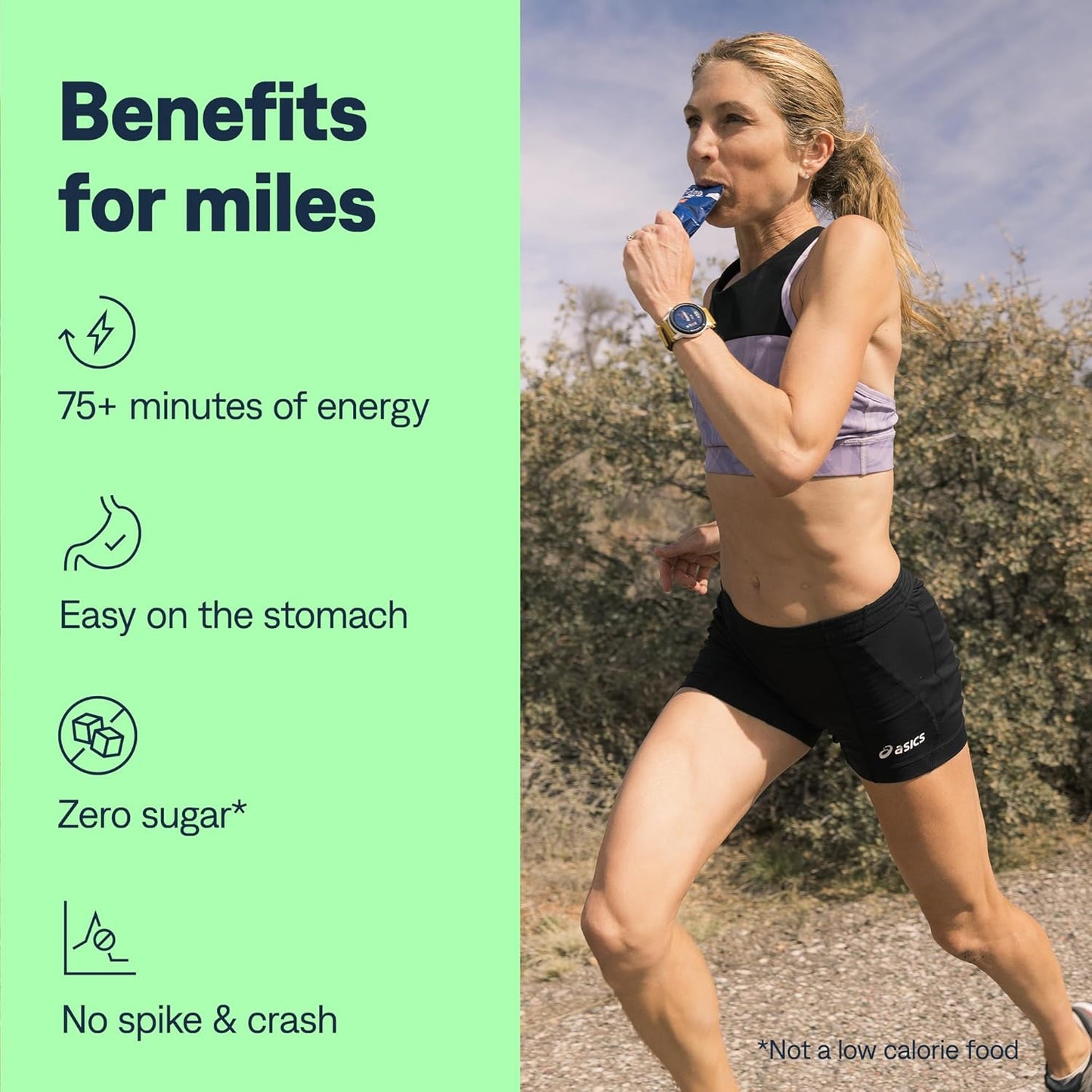 12-Pack UCAN Edge Strawberry Banana Energy Gel Shots for Running, Training, Workouts | Sugar-Free, Vegan, & Keto Friendly