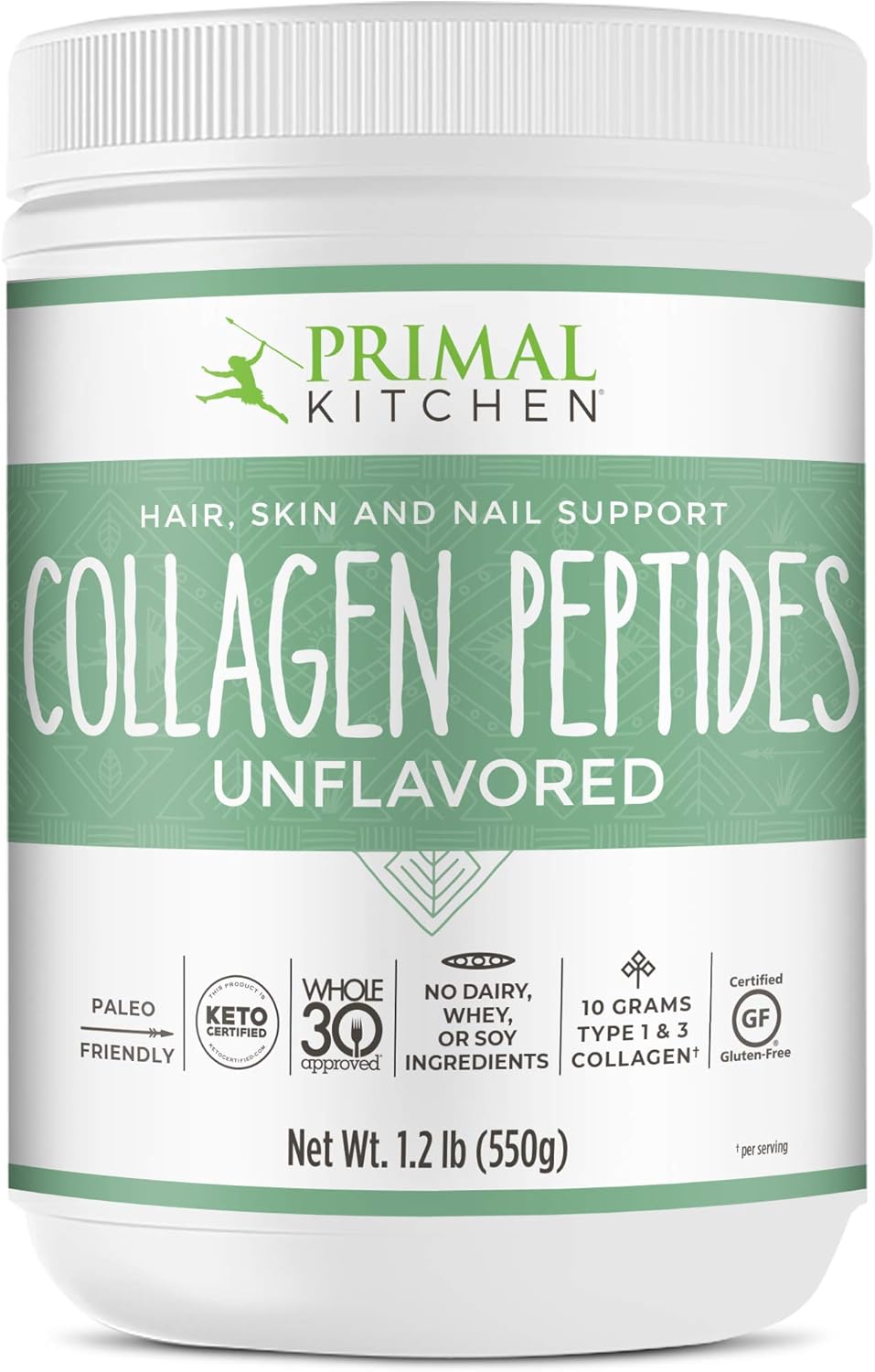 1.2 Pounds Primal Kitchen Unflavored Collagen Peptides Powder