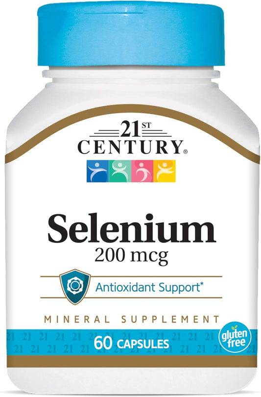 120 21st Century Selenium 200 Mcg Capsules for Immune Support