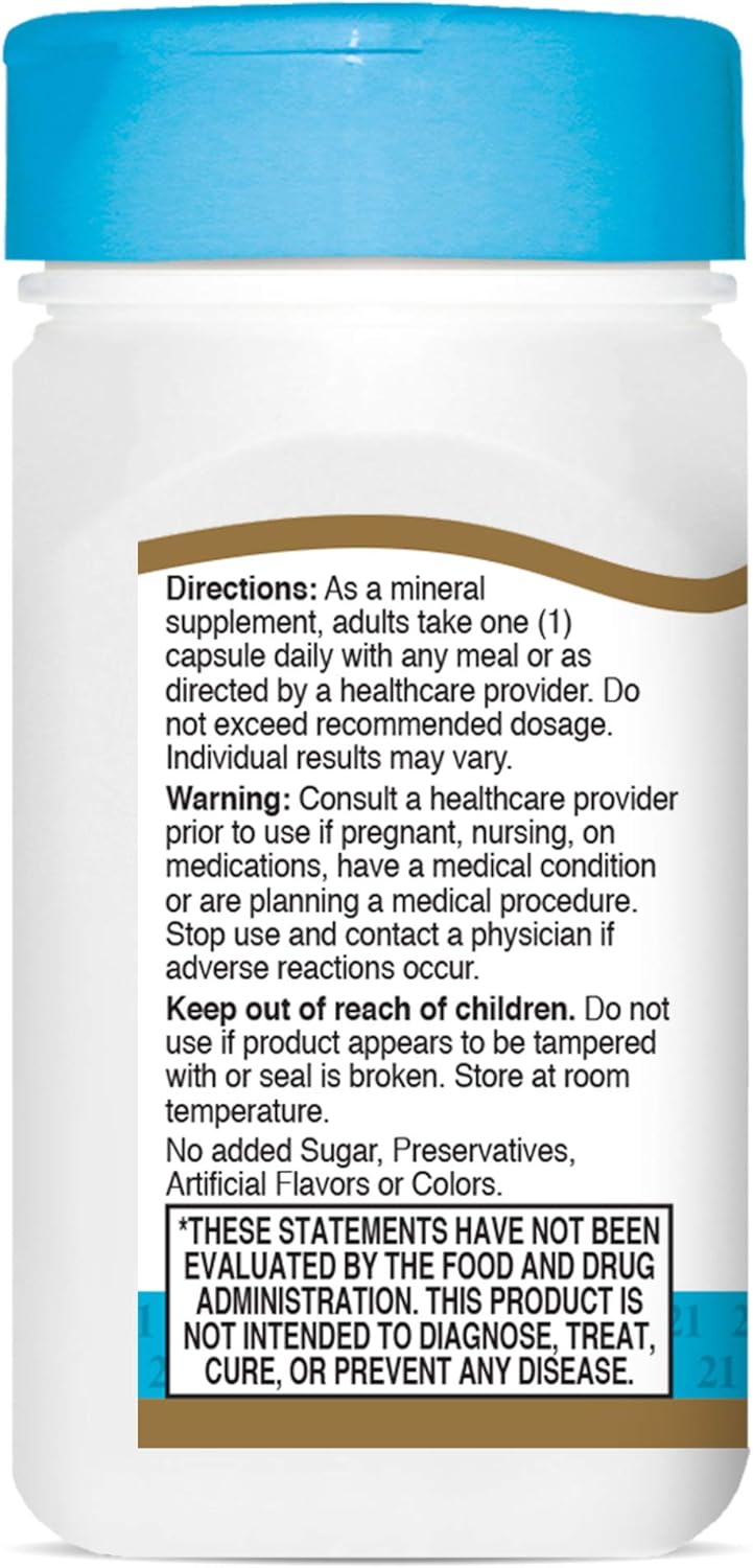 120 21st Century Selenium 200 Mcg Capsules for Immune Support