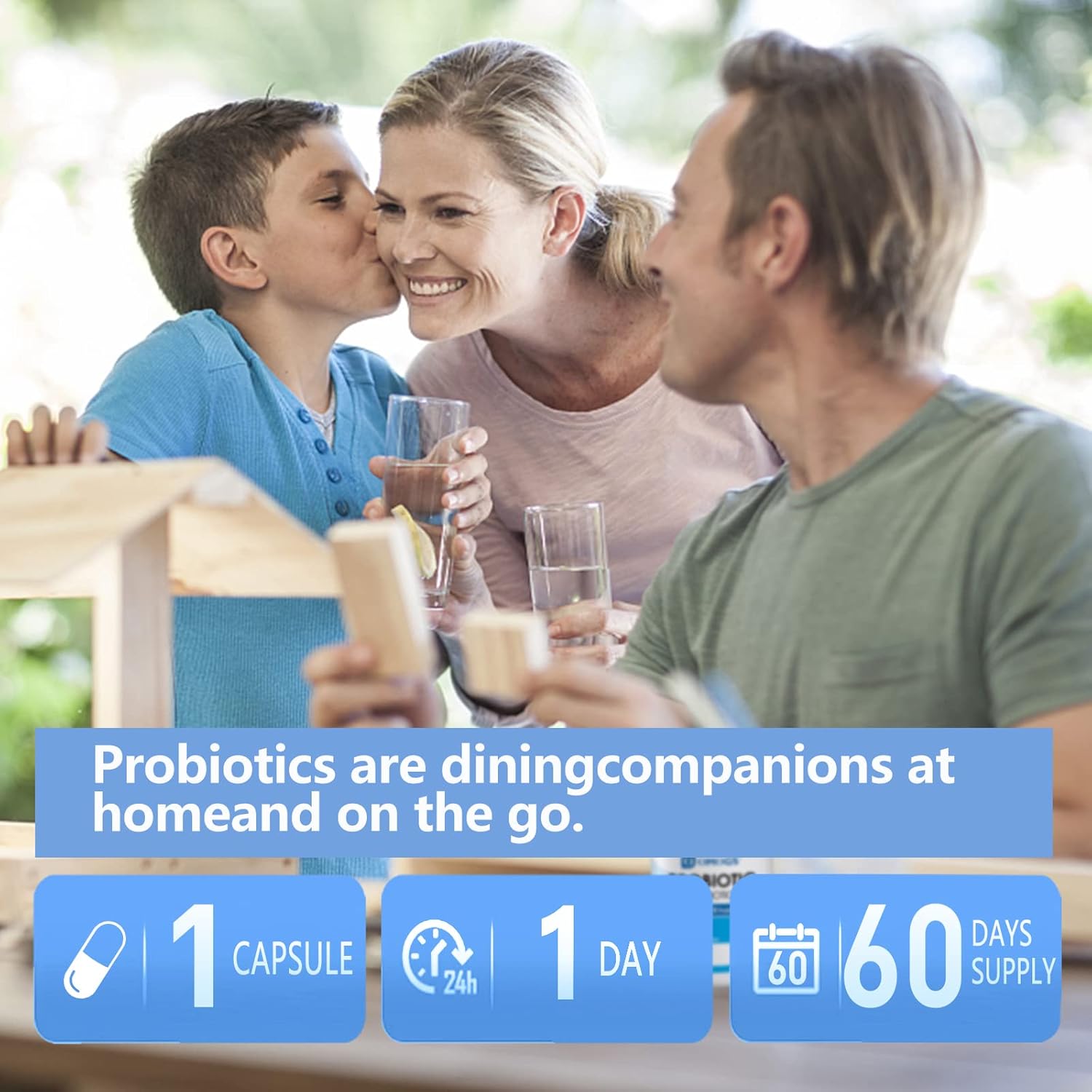 120 Billion CFU Probiotic Supplement with 18 Strains, Prebiotics, and Enzymes for Digestive and Immune Health - 60 Capsules