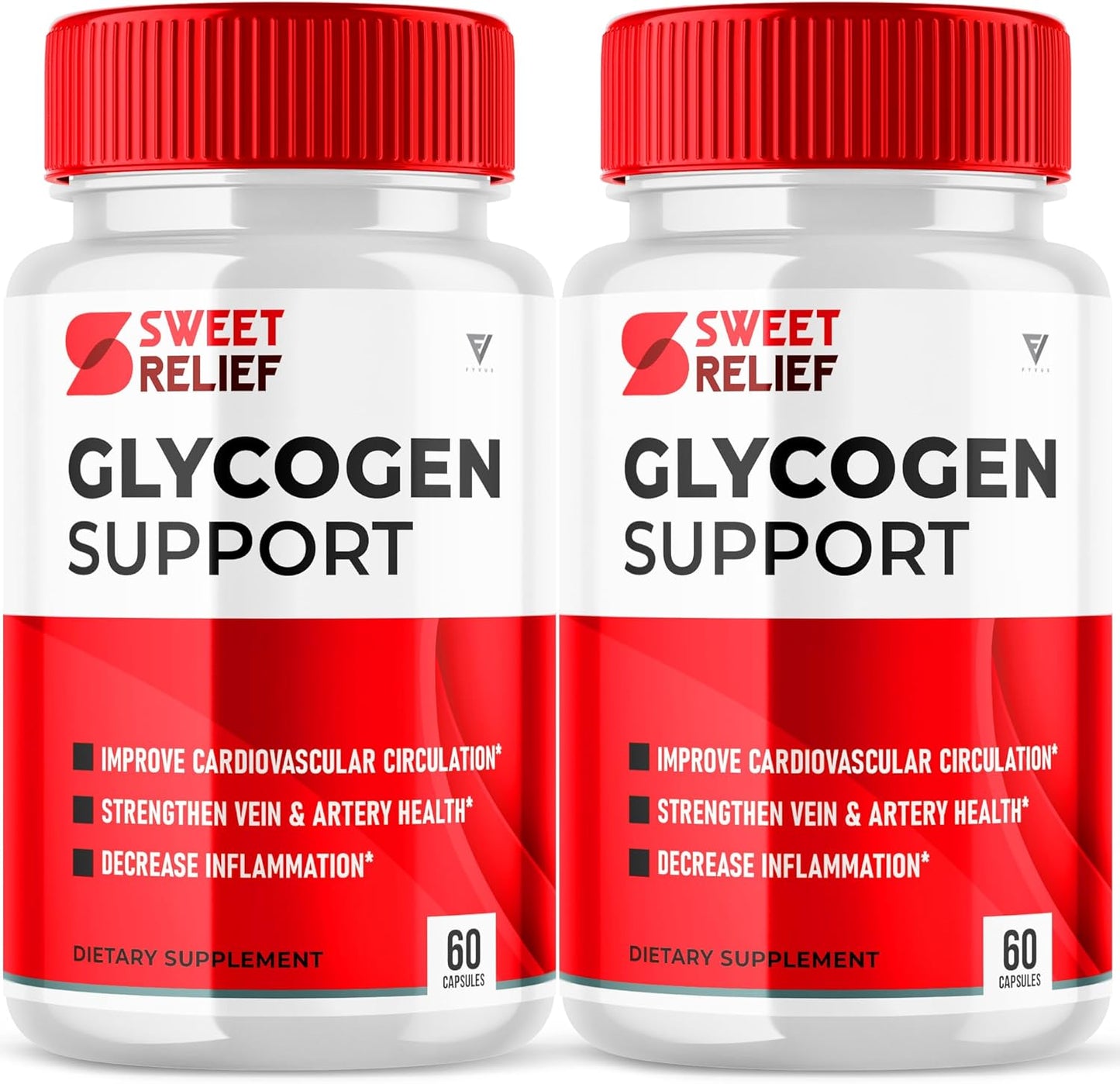 120 Capsules Fyvus Sweet Relief Glycogen Support Supplement for Joints & Blood Vessel Health