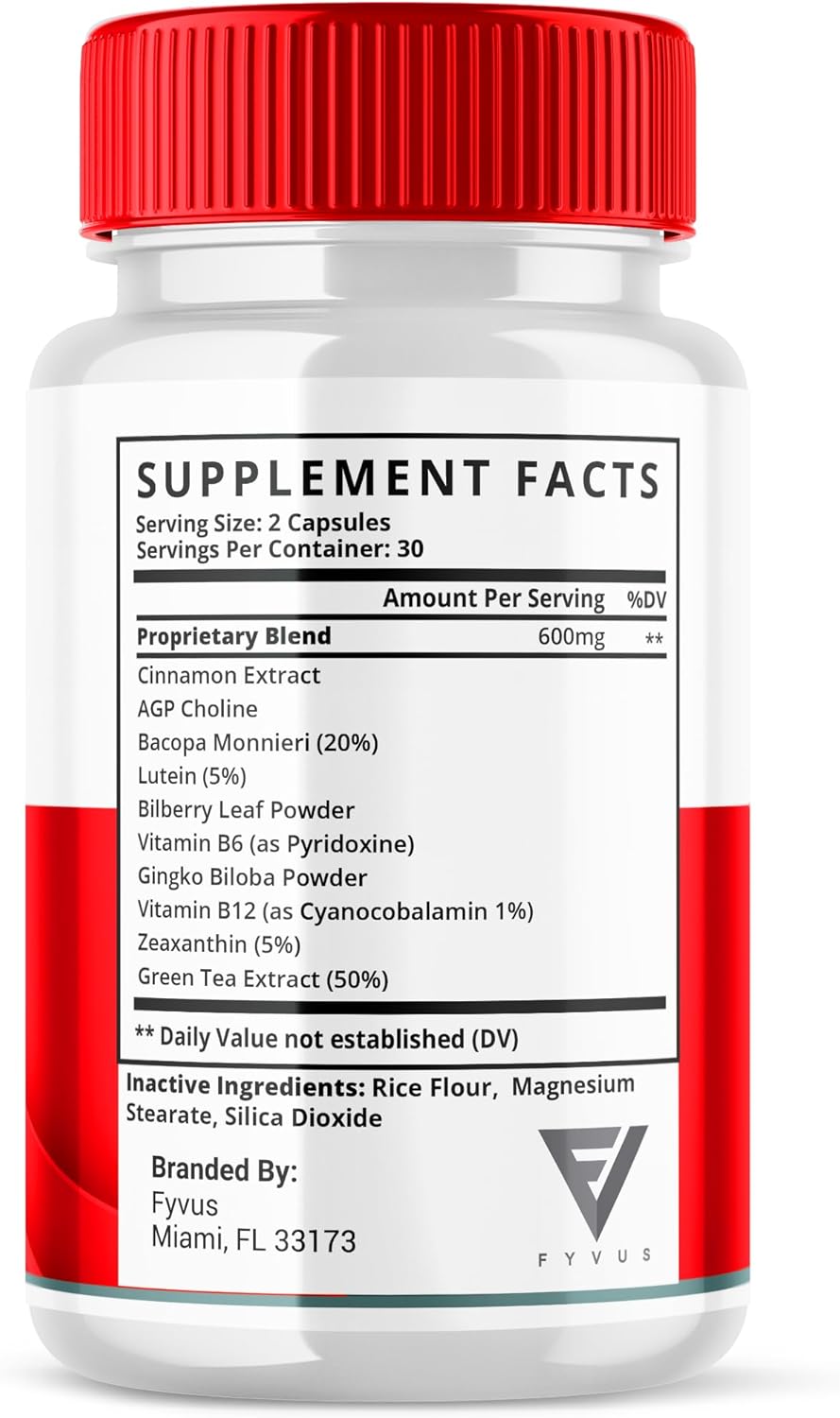 120 Capsules Fyvus Sweet Relief Glycogen Support Supplement for Joints & Blood Vessel Health