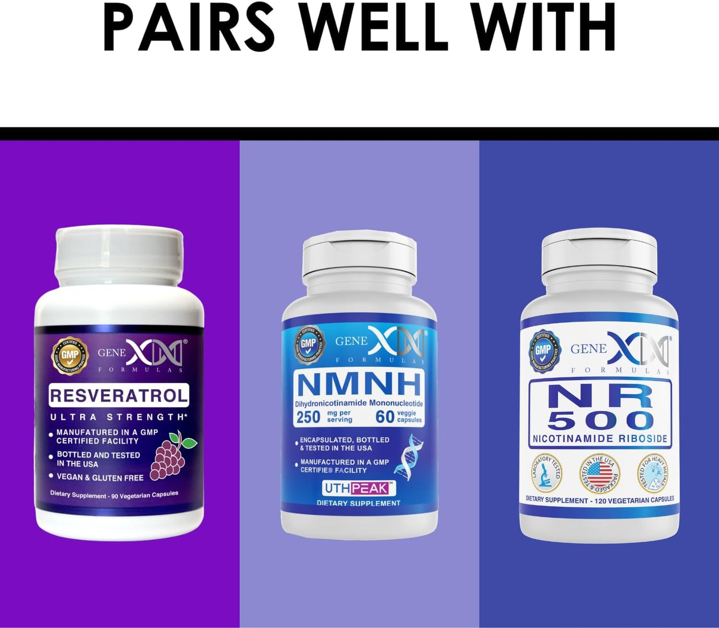 120 Capsules Genex Formulas 1000mg TMG Liver Supplement - Betaine Anhydrous Trimethylglycine for Healthy Homocysteine - Gluten Free & Non-GMO - 30-Day Supply