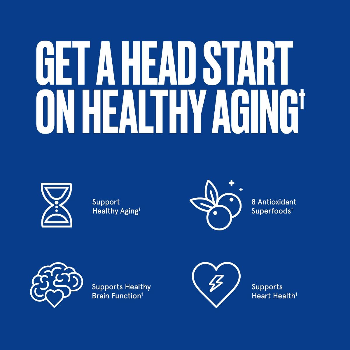 120 Capsules of Bulletproof Superfood Antioxidants to Fight Free-Radicals and Support Healthy Aging