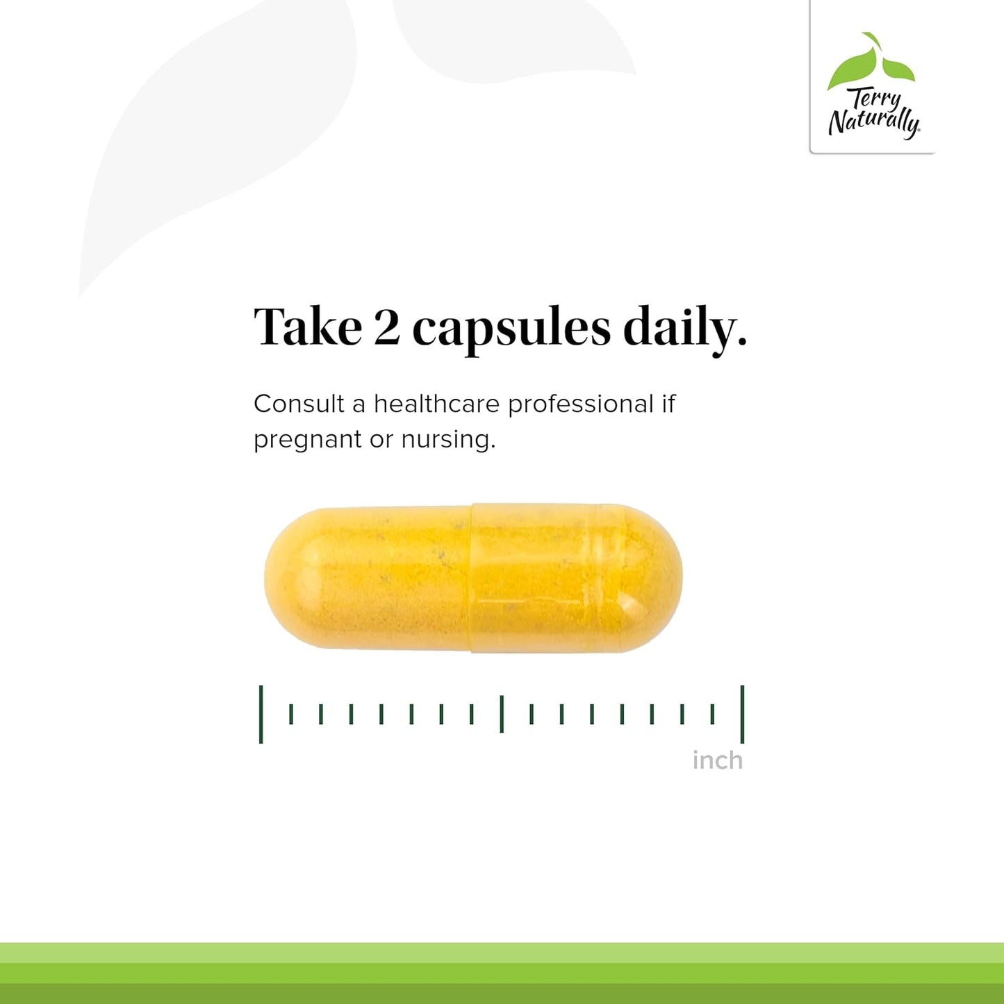 120 Capsules of Terry Naturally Healthy Feet & Nerves - Supports Nerve Function in Feet, Legs, Hands - Vegan, Non-GMO - 60 Servings