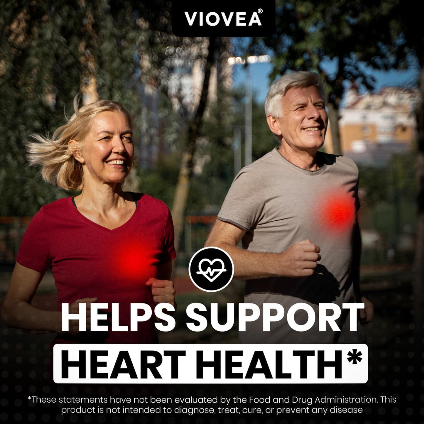 120 Capsules VIOVEA CoQ10 Supplement - 200mg, Made in USA, High Absorption Coenzyme Q10 for Heart Health and Energy - Antioxidant, 4-Month Supply