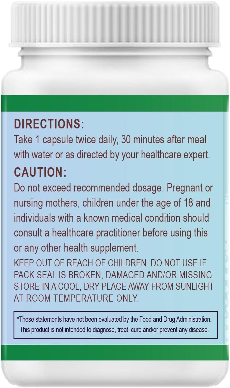 120 Count 400mg Veg Capsules of Panchaveda Panacea Herbals Rauwolfia Serpentina - Sarpagandha Vati Supplement