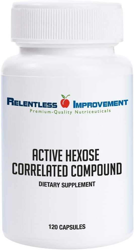 120 Count Active Hexose Correlated Compound Mushroom Extract for Natural Immune Support