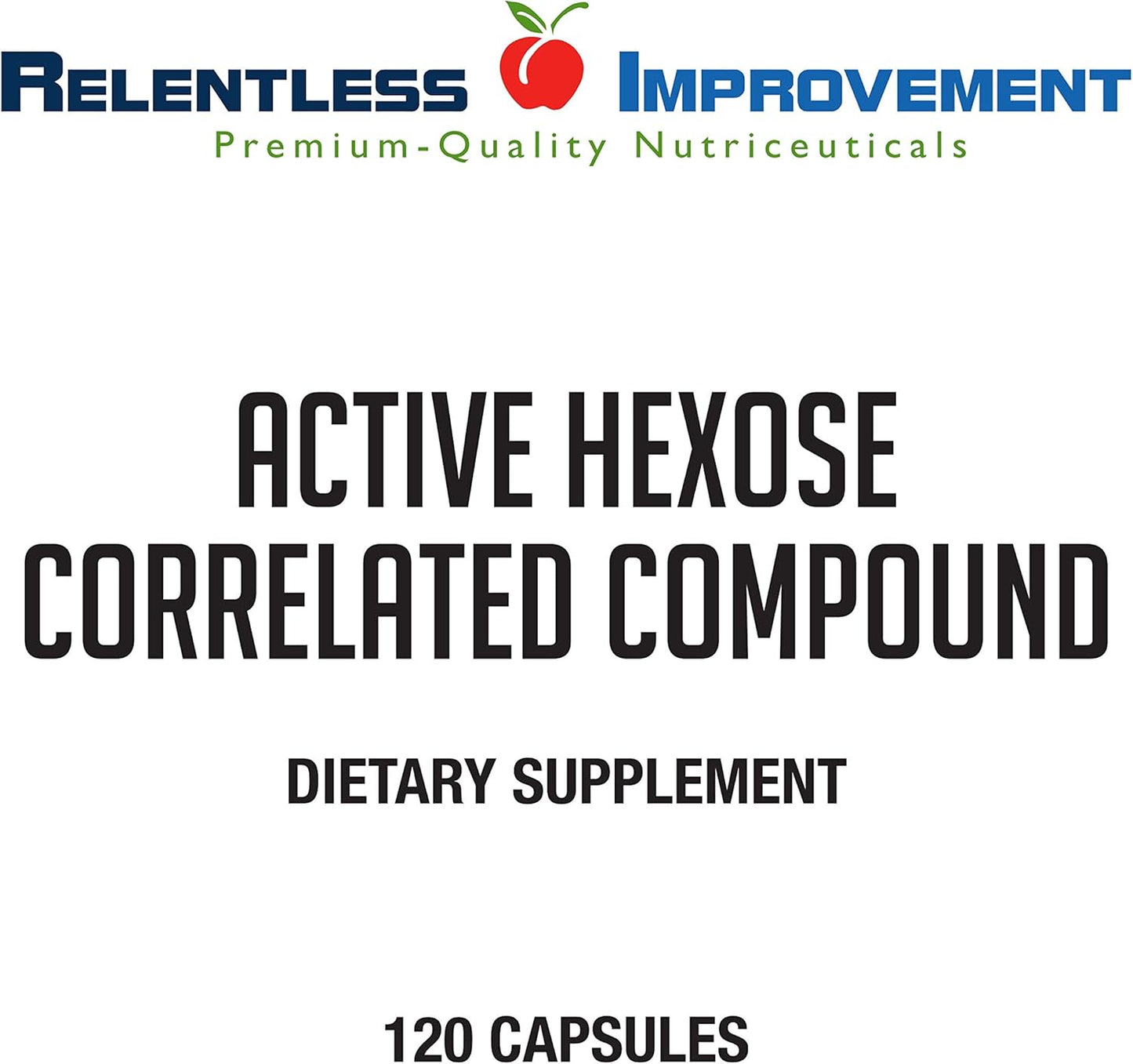 120 Count Active Hexose Correlated Compound Mushroom Extract for Natural Immune Support