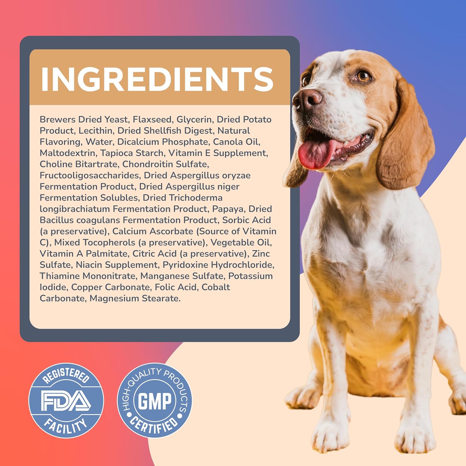 120 Count Benefit Pet Products Dog Multivitamin Soft Chews with Joint Supplement, Digestive, Immune Support, Skin & Coat Health - Advanced Vitamins for Dogs of All Ages - Made in USA