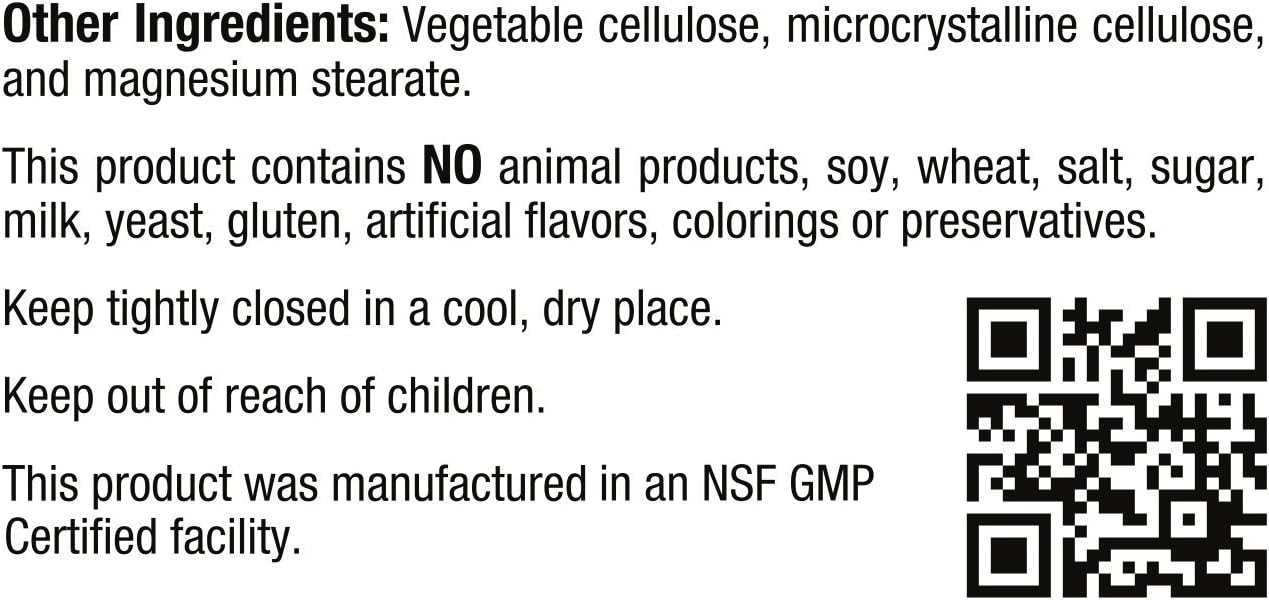 120 Count Kosher Maxi Health Maxi Stomach Anti Acid Support Capsules - Full Spectrum Formula