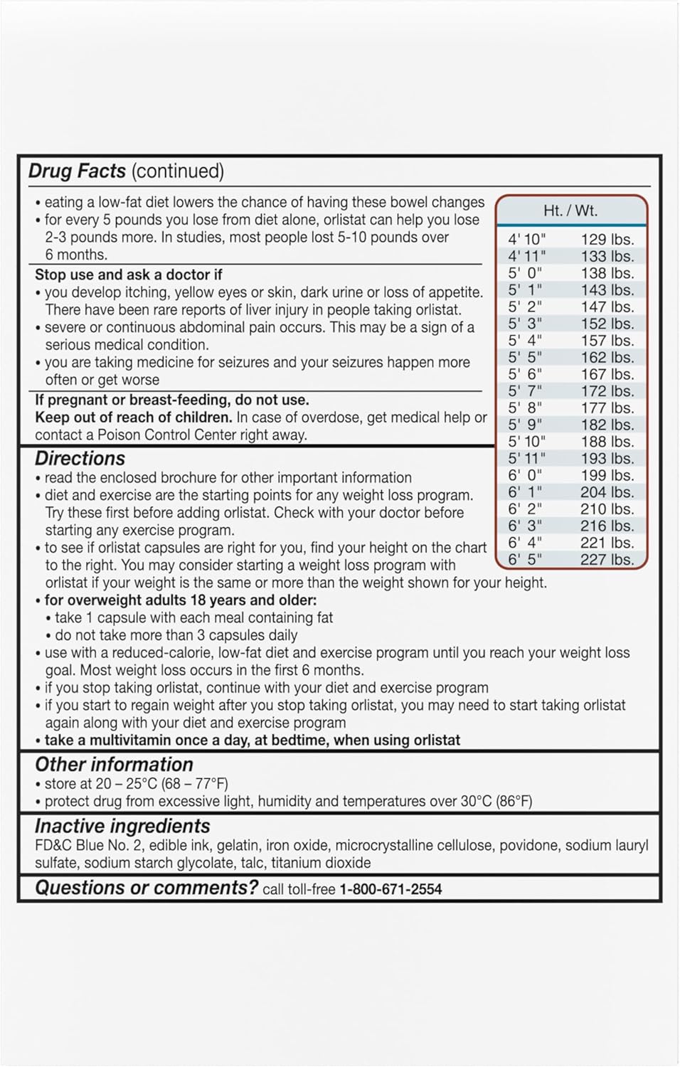 120 Count Refill Pack of alli Orlistat 60 mg Capsules for Weight Loss - Non Prescription Diet Pills