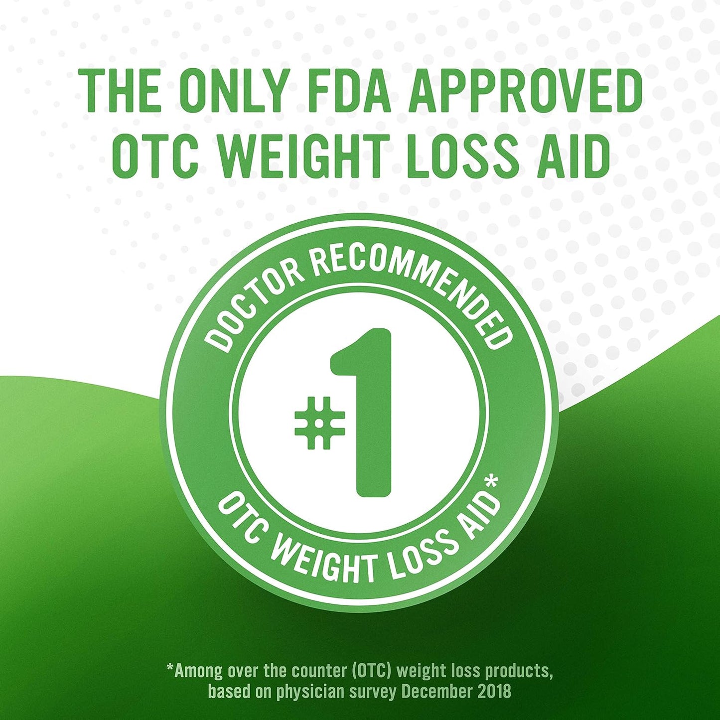 120 Count Refill Pack of alli Orlistat 60 mg Capsules for Weight Loss - Non Prescription Diet Pills