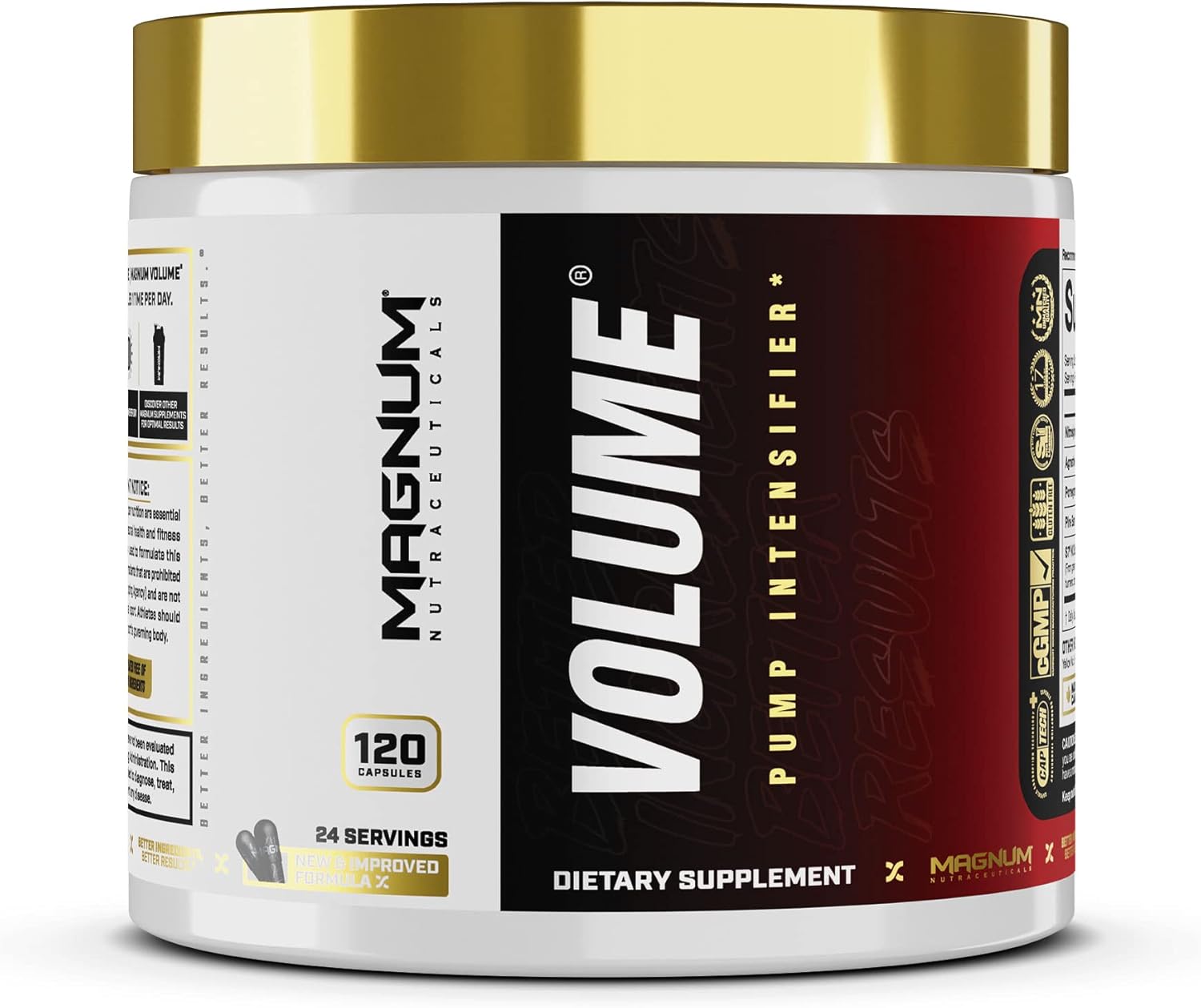 120-Count Volume Magnum Capsules for Enhanced Performance and Stamina