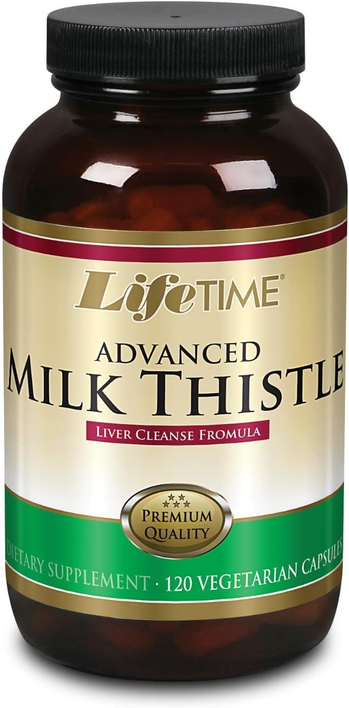 120 CT LIFETIME Liver Cleanse Formula with Milk Thistle, Dandelion Root, and Turmeric