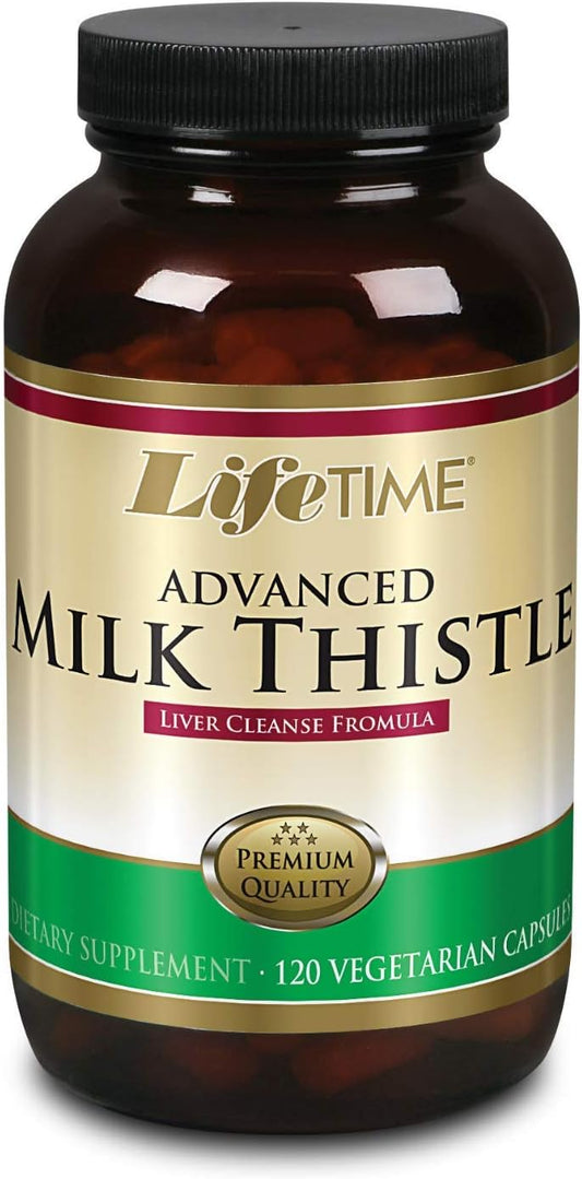 120 CT LIFETIME Liver Cleanse Formula with Milk Thistle, Dandelion Root, and Turmeric