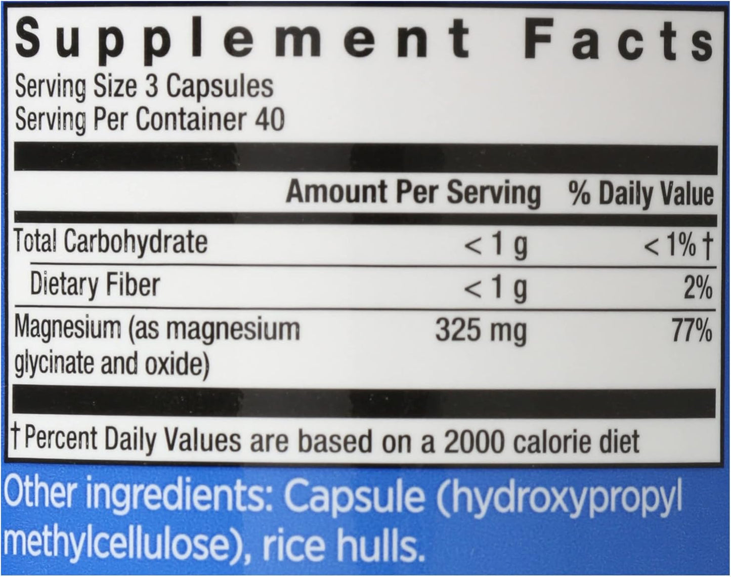 120 CT Natural Vitality Calm Magnesium Supplement for Relaxation and Stress Relief