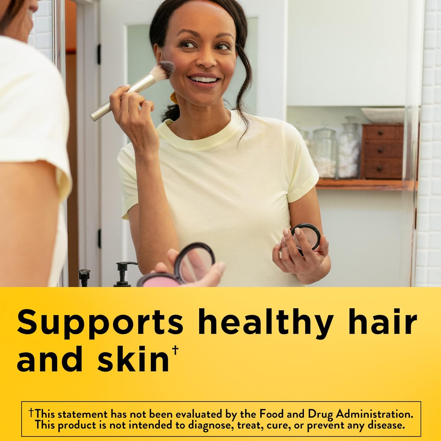 120 Day Supply of Nature Made Biotin 1000 mcg Softgels for Healthy Hair and Skin