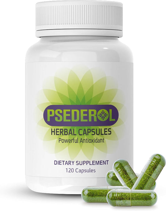 120 Herbal Capsules for Psoriasis Support, Natural Ayurvedic Supplement with 6 Antioxidant Herbs for Dry and Itchy Skin