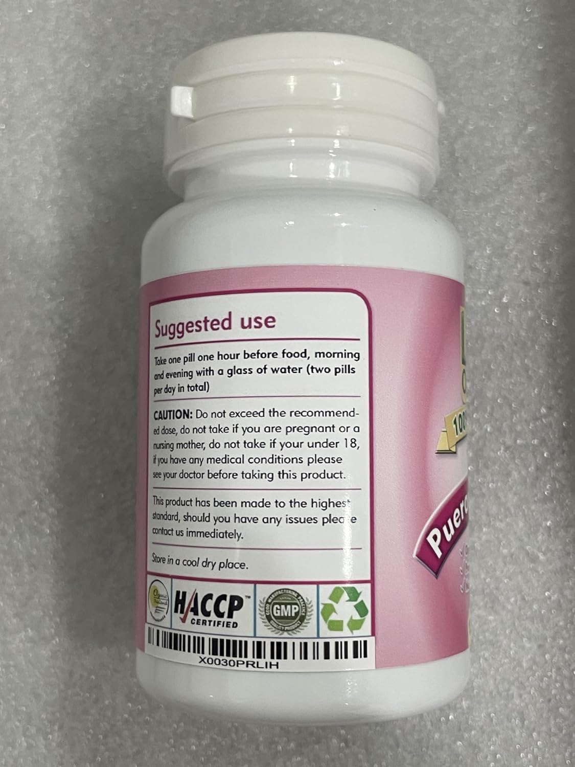 120 Potent Pueraria Mirifica Herbal Feminizer Pills for Female Breast Enlargement and Transgender Transformation