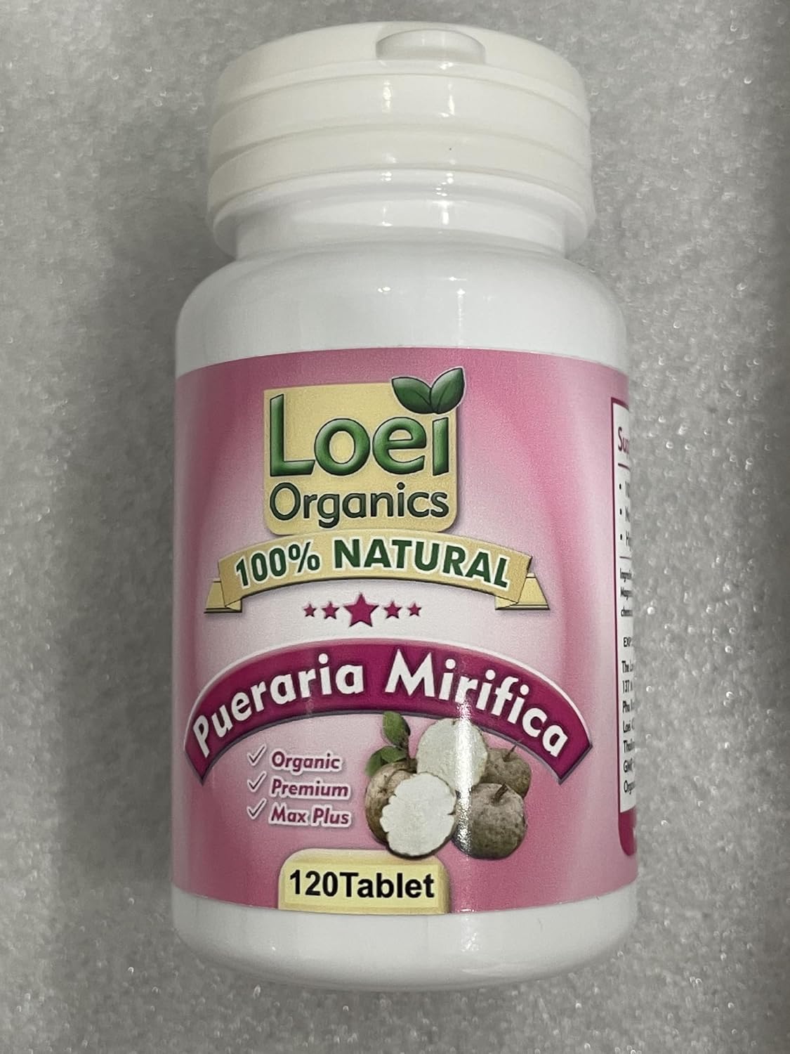 120 Potent Pueraria Mirifica Herbal Feminizer Pills for Female Breast Enlargement and Transgender Transformation