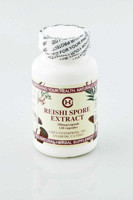 120 Reishi Spore Extract Capsules by Chi's Enterprise - Immune Support Supplement