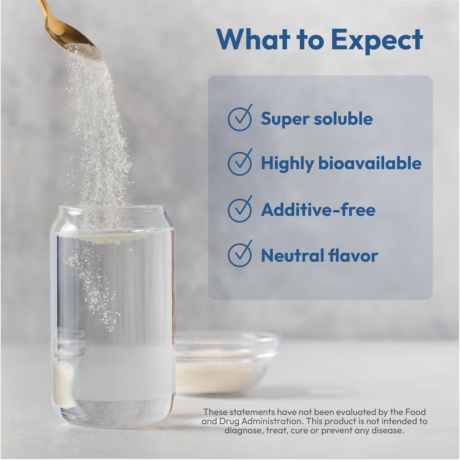 120 Servings Andrew Lessman Marine Collagen Peptides Powder with MSM - Promotes Smooth Skin and Joint Comfort, Super Soluble, Non-GMO, No Fishy Flavor or Additives